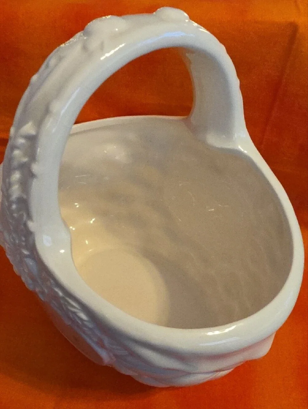 Precious Moments Ceramic Basket Family Thanksgiving